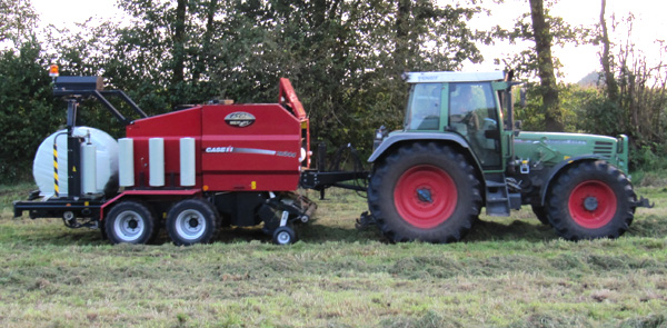 Futterernte Case Rundballenpresse Futterernte Case Rundballenpresse